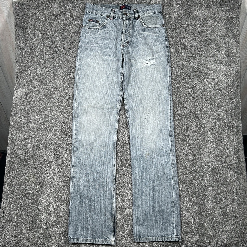 Vintage Diesel Industries Denim Jeans Men's 28x34 Indie Stretch Straight‎